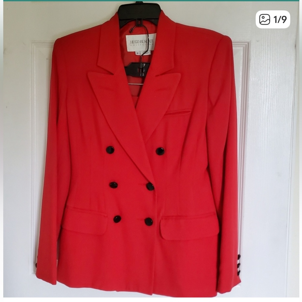Hugo Buscati 2pc Skirt Suit